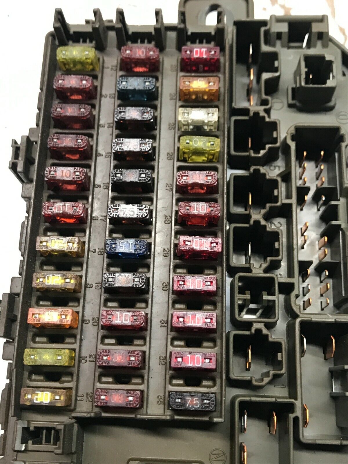 1998 Acura Integra LS Interior Cabin Fuse Box Panel LH Driver Side