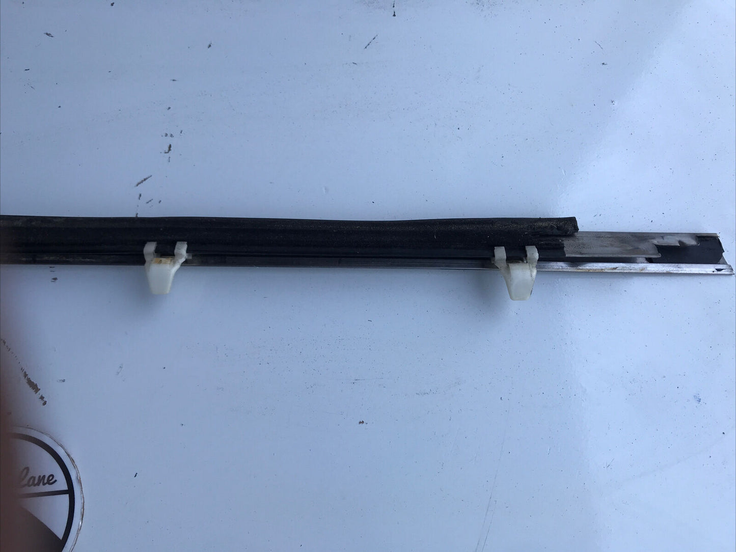 1998 Acura Integra Coupe RH Door Exterior window scrapper trim