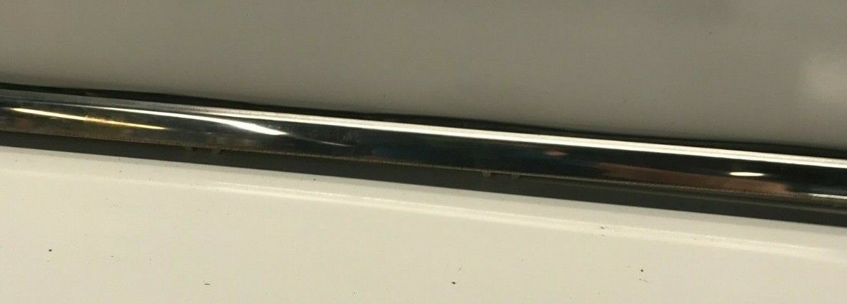 1998 Acura Integra Coupe LH Door Exterior window scrapper trim