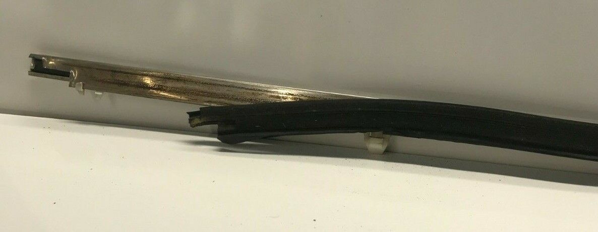 1998 Acura Integra Coupe LH Door Exterior window scrapper trim