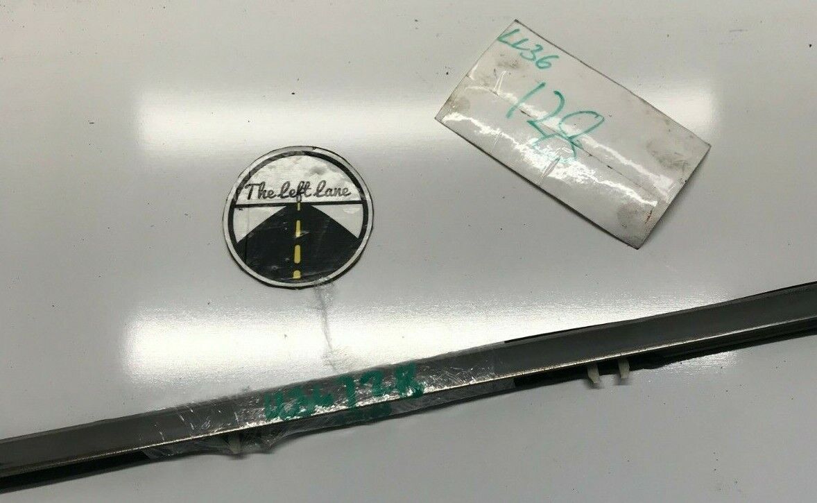 1998 Acura Integra Coupe LH Door Exterior window scrapper trim