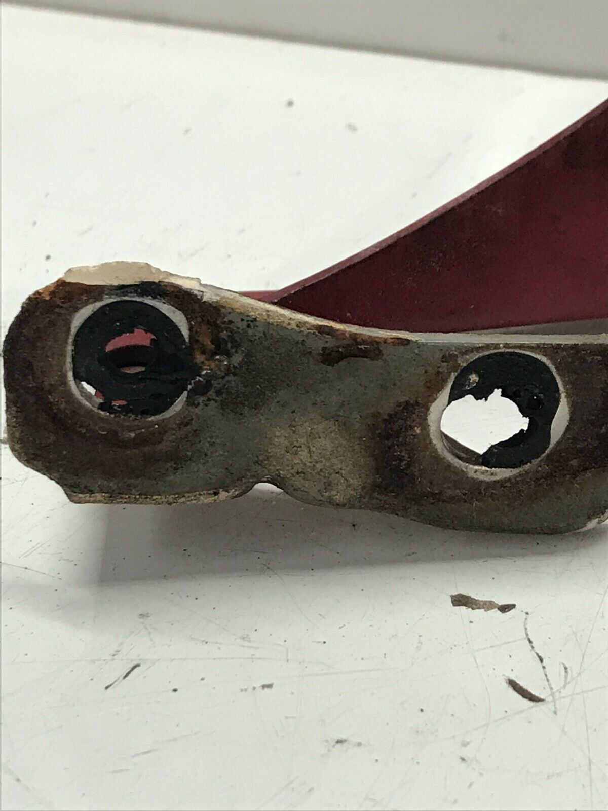 94-01 ACURA INTEGRA LS RS DOOR HOOD HINGE SET HINGES LEFT RIGHT RED - OEM