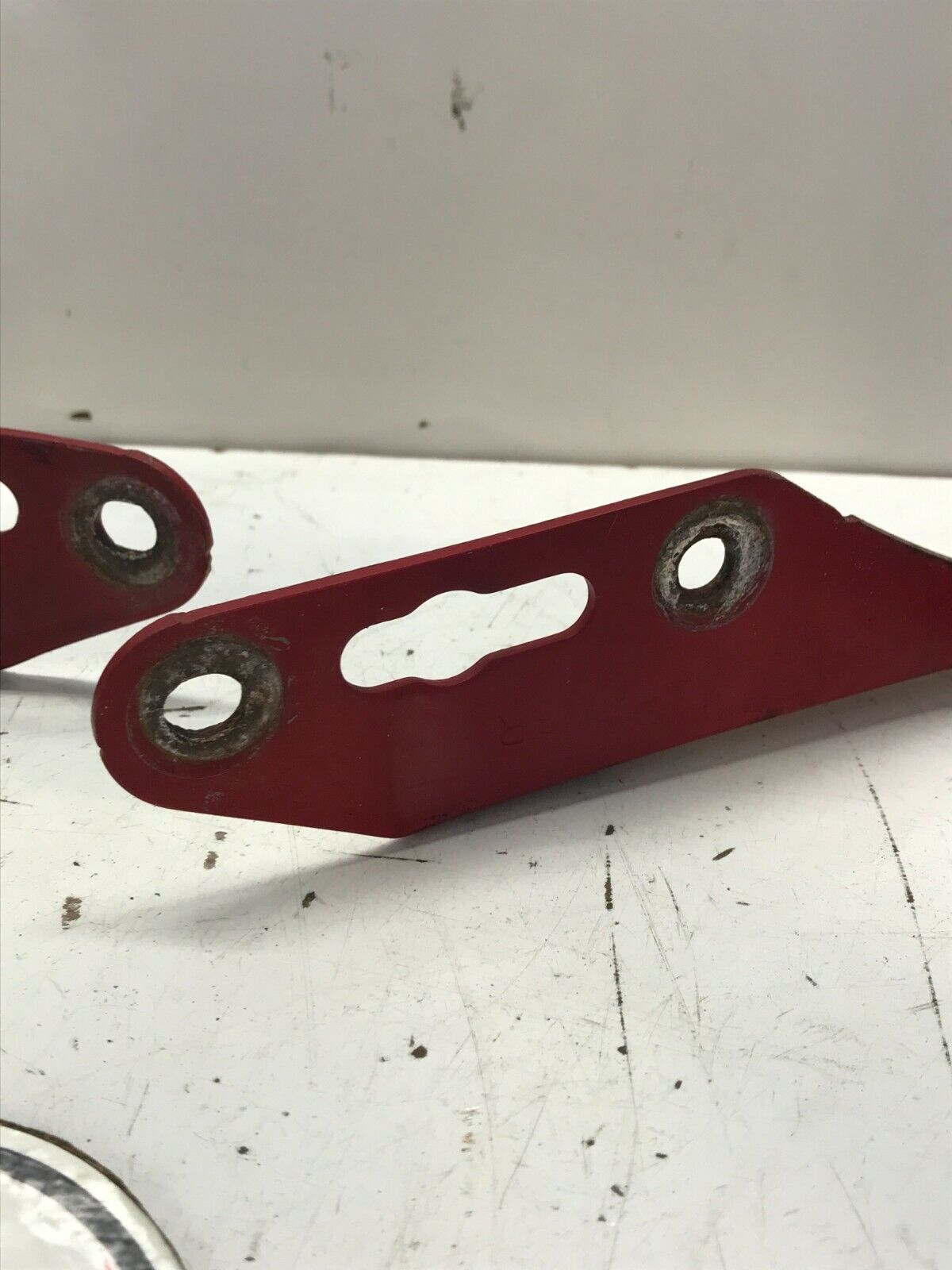94-01 ACURA INTEGRA LS RS DOOR HOOD HINGE SET HINGES LEFT RIGHT RED - OEM