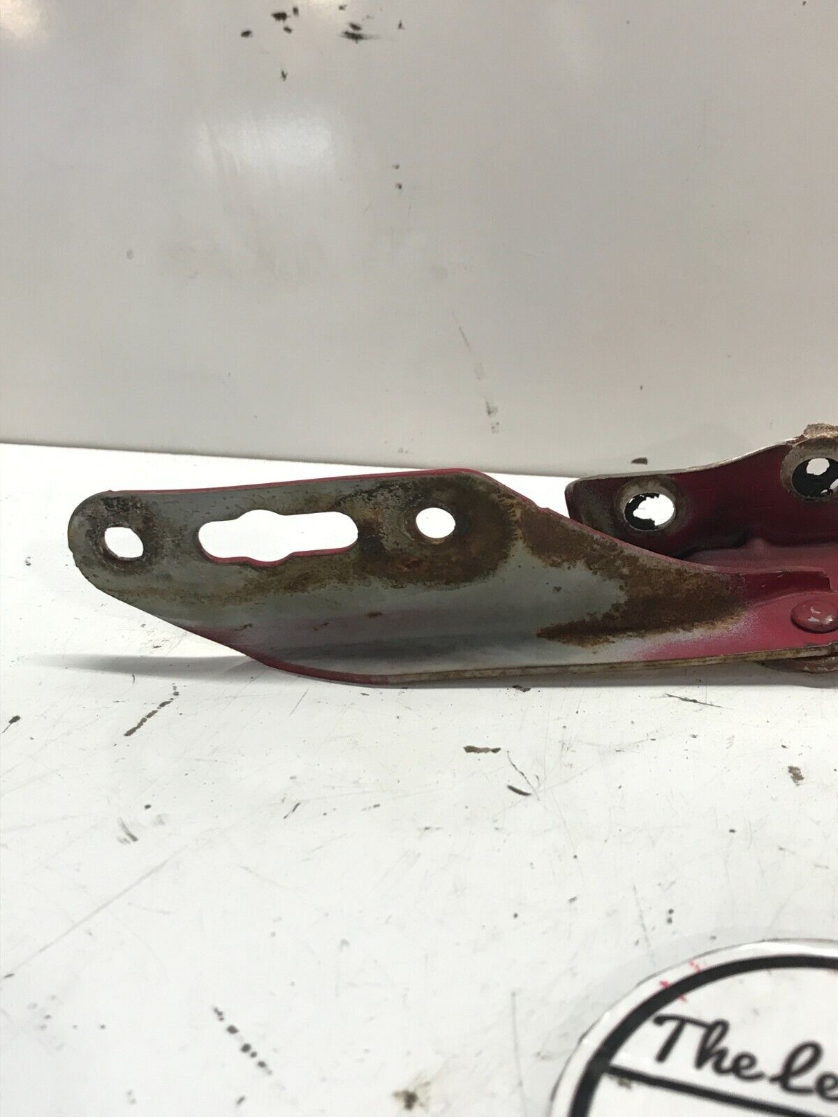 94-01 ACURA INTEGRA LS RS DOOR HOOD HINGE SET HINGES LEFT RIGHT RED - OEM