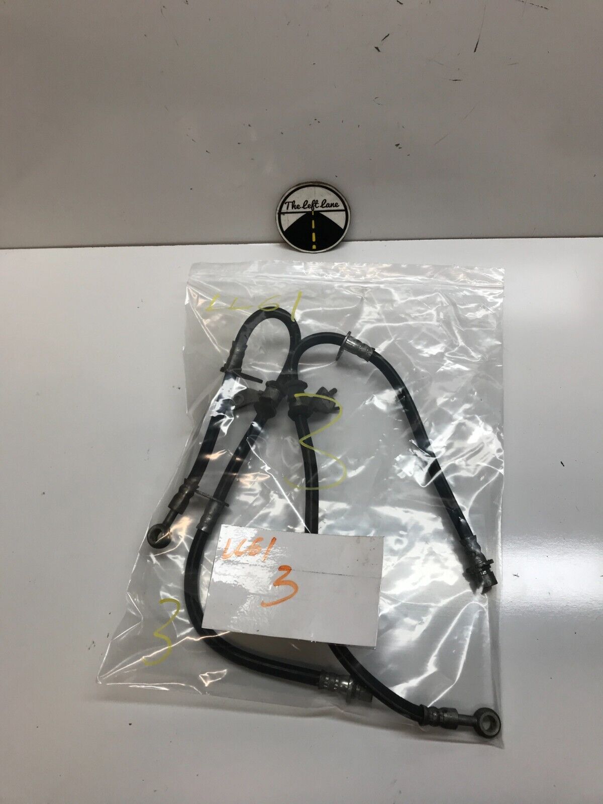 94-01 Acura Integra Front Brake Line Set LH RH Rubber lines Brackets