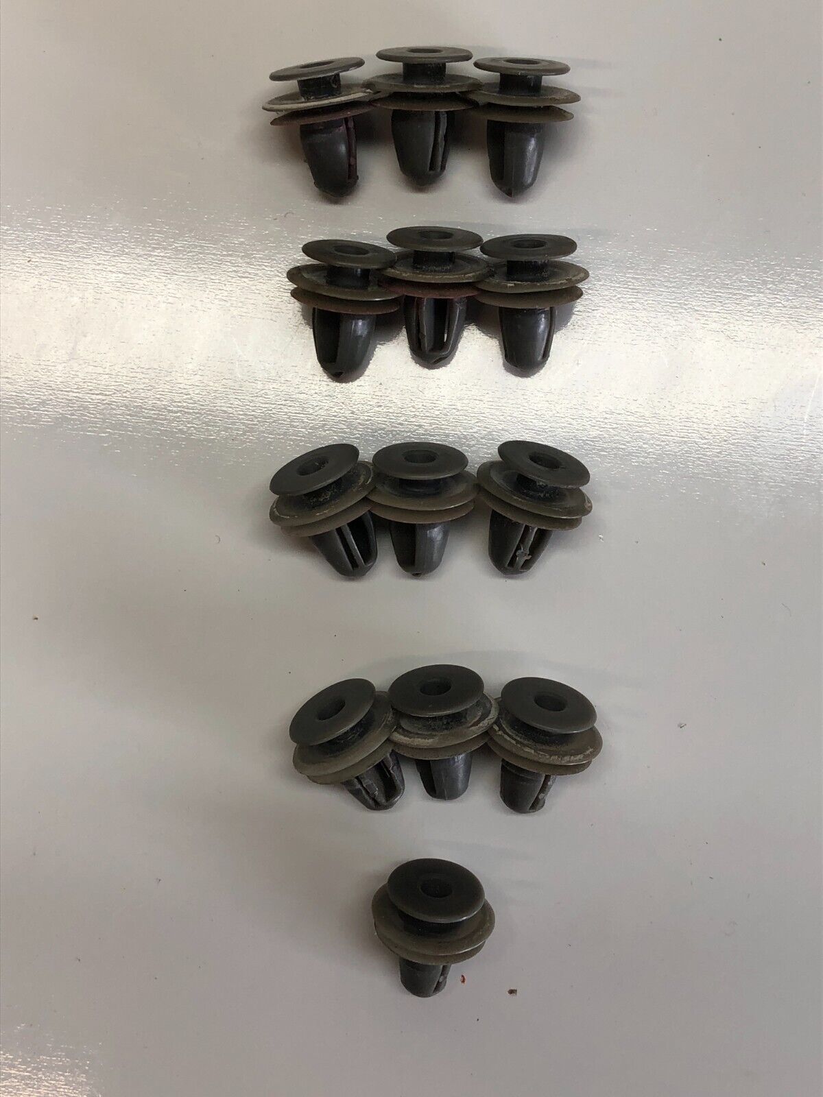 94-01 Acura Integra Genuine OEM Door Pins And Grey Door Panel Clips Hardware Lot