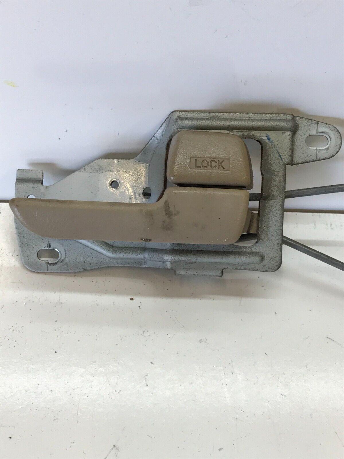 94-01 Acura Integra Coupe RH Pass. Side Interior Door Handle Tan Lock Rods OEM