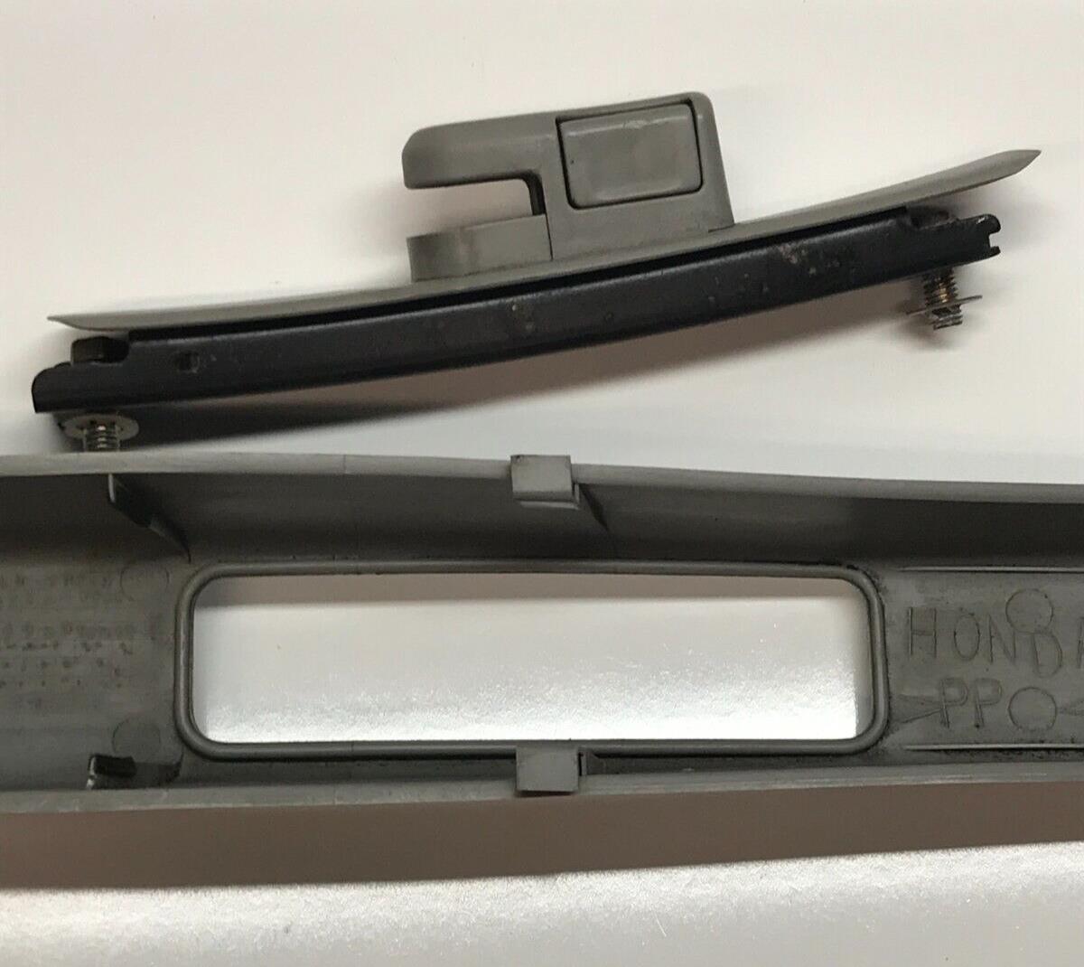 94 - 01 Acura Integra Sedan LH Left Driver B Pillar Upper Seat Belt Trim Grey