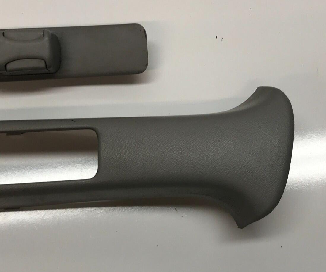 94 - 01 Acura Integra Sedan LH Left Driver B Pillar Upper Seat Belt Trim Grey