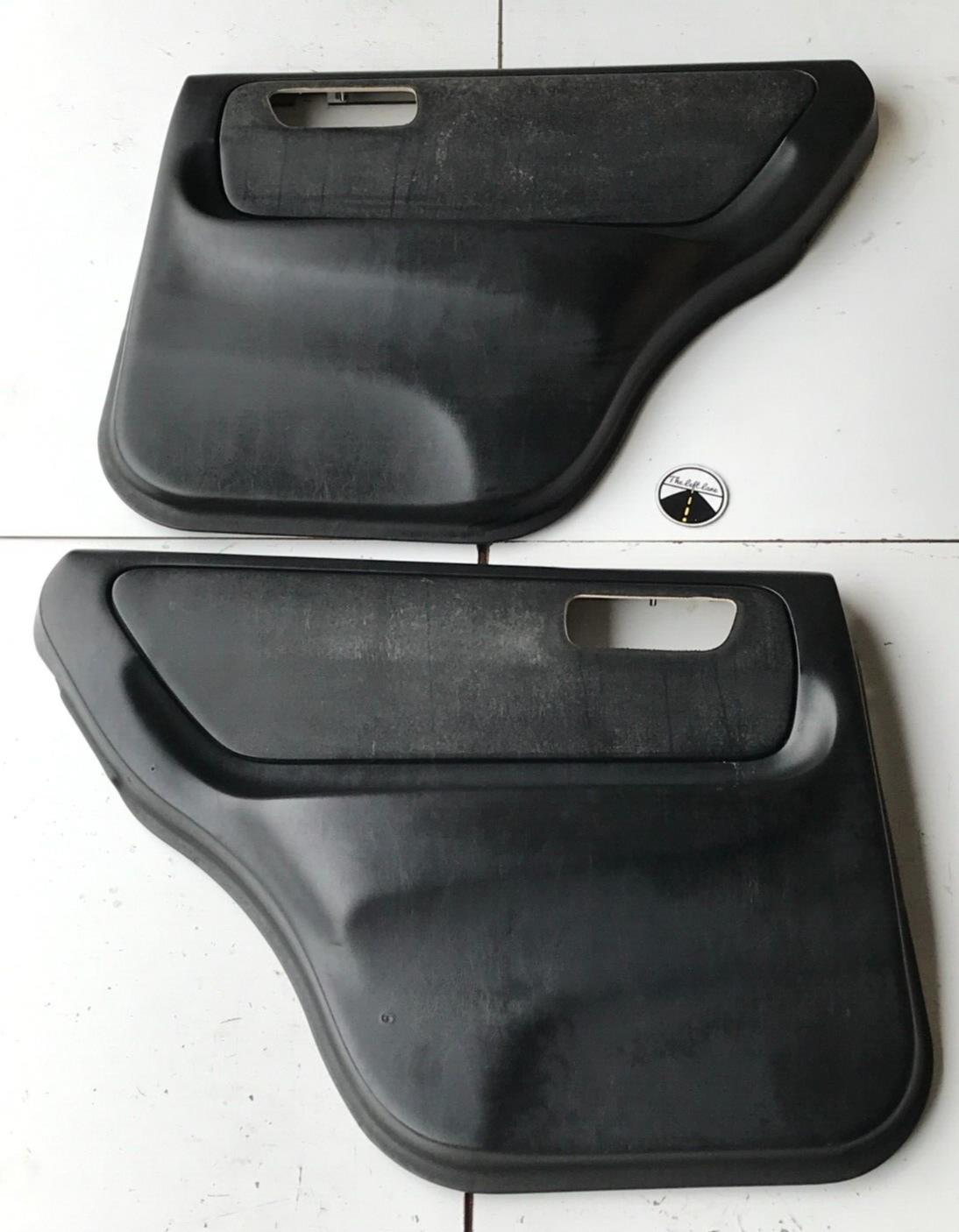 94 - 01 Acura Integra SEDAN Rear Door Card Panels Set LH RH RIGHT LEFT BLACK OEM