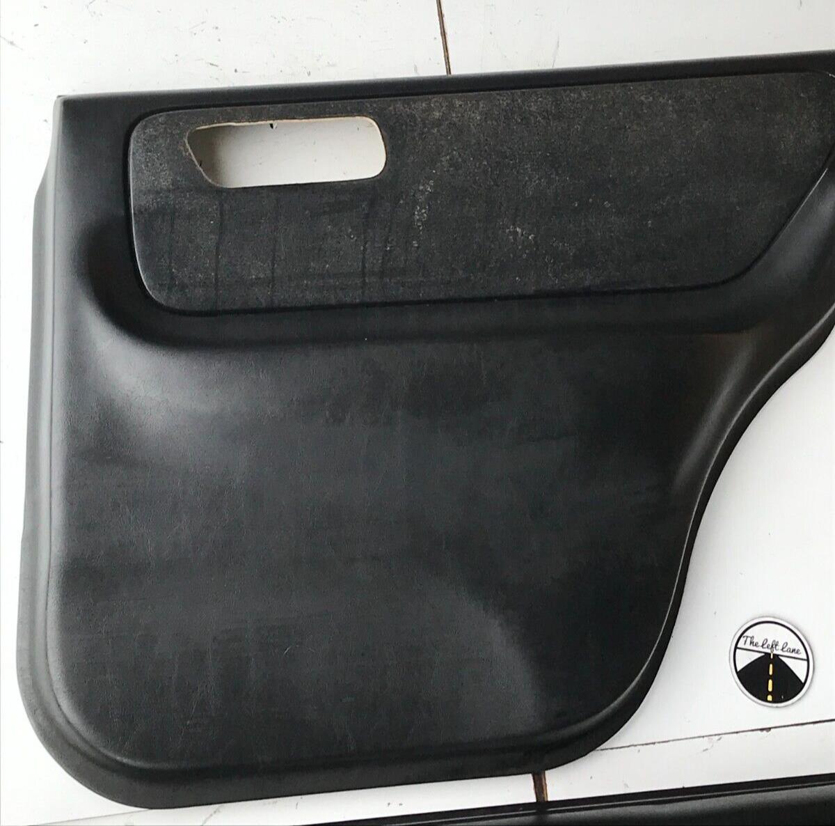 94 - 01 Acura Integra SEDAN Rear Door Card Panels Set LH RH RIGHT LEFT BLACK OEM