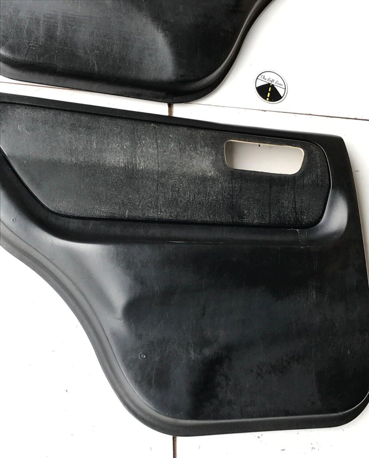 94 - 01 Acura Integra SEDAN Rear Door Card Panels Set LH RH RIGHT LEFT BLACK OEM