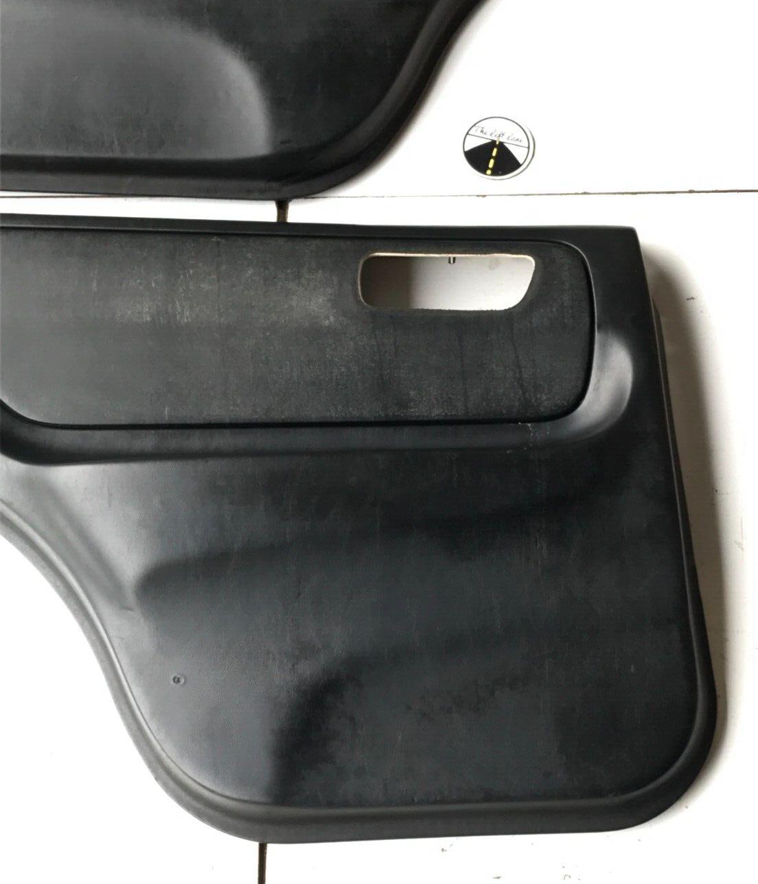 94 - 01 Acura Integra SEDAN Rear Door Card Panels Set LH RH RIGHT LEFT BLACK OEM