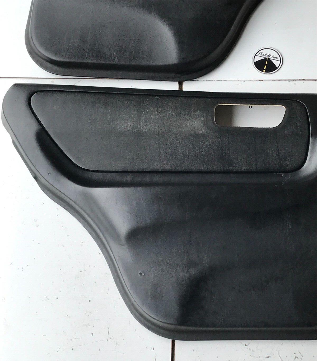 94 - 01 Acura Integra SEDAN Rear Door Card Panels Set LH RH RIGHT LEFT BLACK OEM