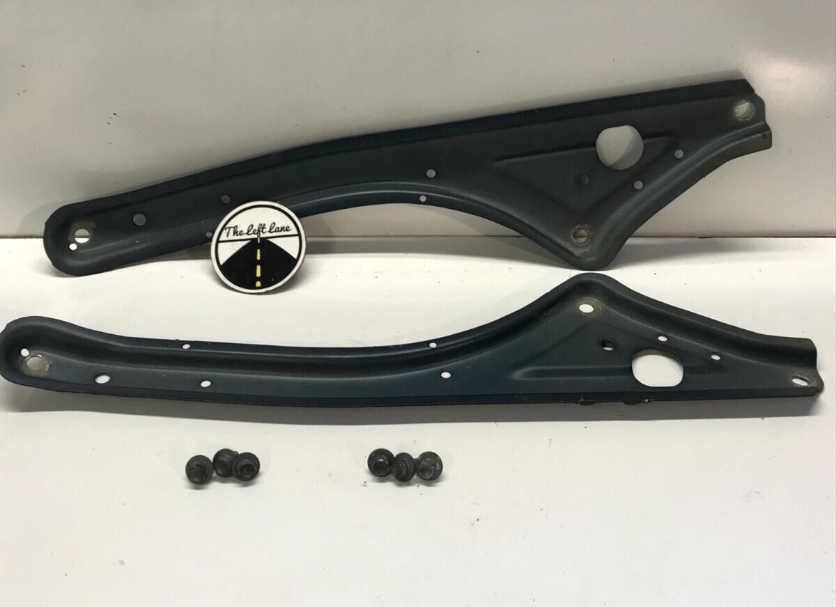 94 - 01 Acura Integra Sedan 4dr Interior Brackets Metal Rear LH RH Set Hardware