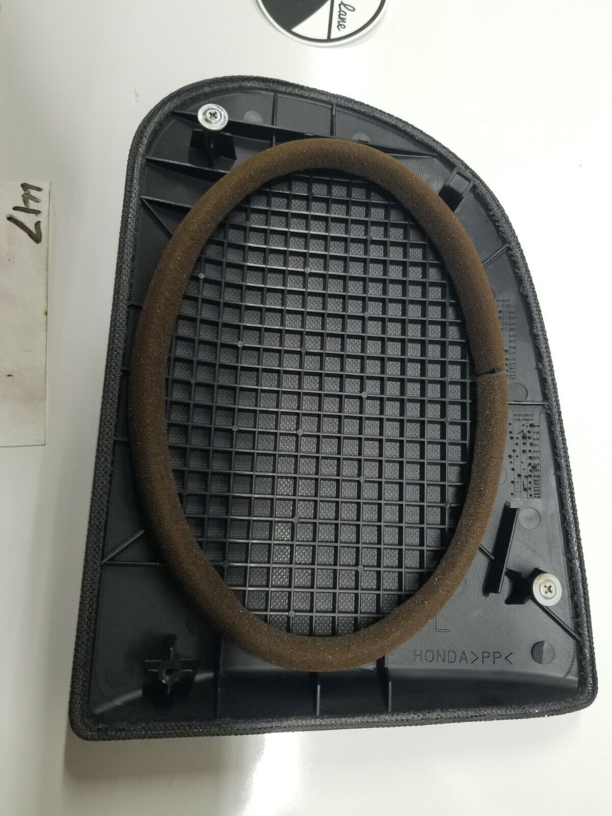 94 - 01 Acura Integra Sedan LH Driver Side Rear Deck Speaker Grill Cover OEM