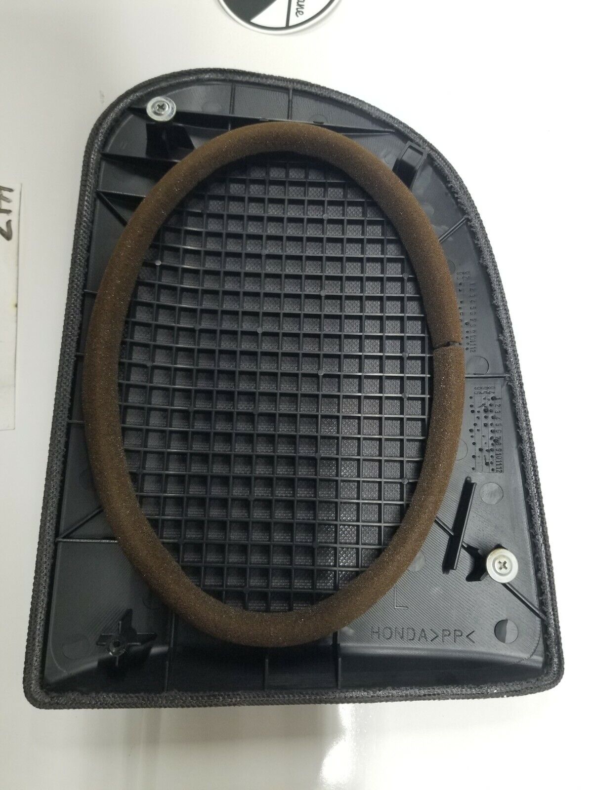 94 - 01 Acura Integra Sedan LH Driver Side Rear Deck Speaker Grill Cover OEM