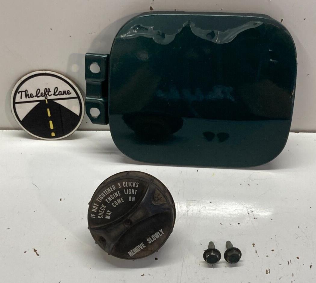 94 - 01 ACURA INTEGRA FUEL GAS FILLER LID DOOR OEM COUPE GREEN