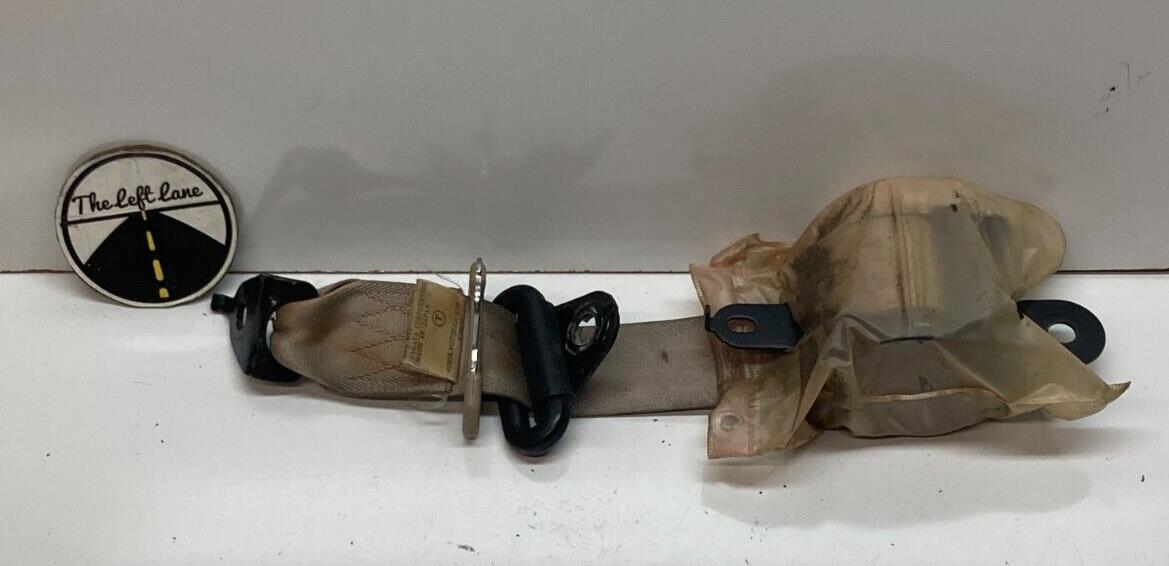 94 - 01 Acura Integra Coupe Rear LH Driver Tan Seat Belt OEM
