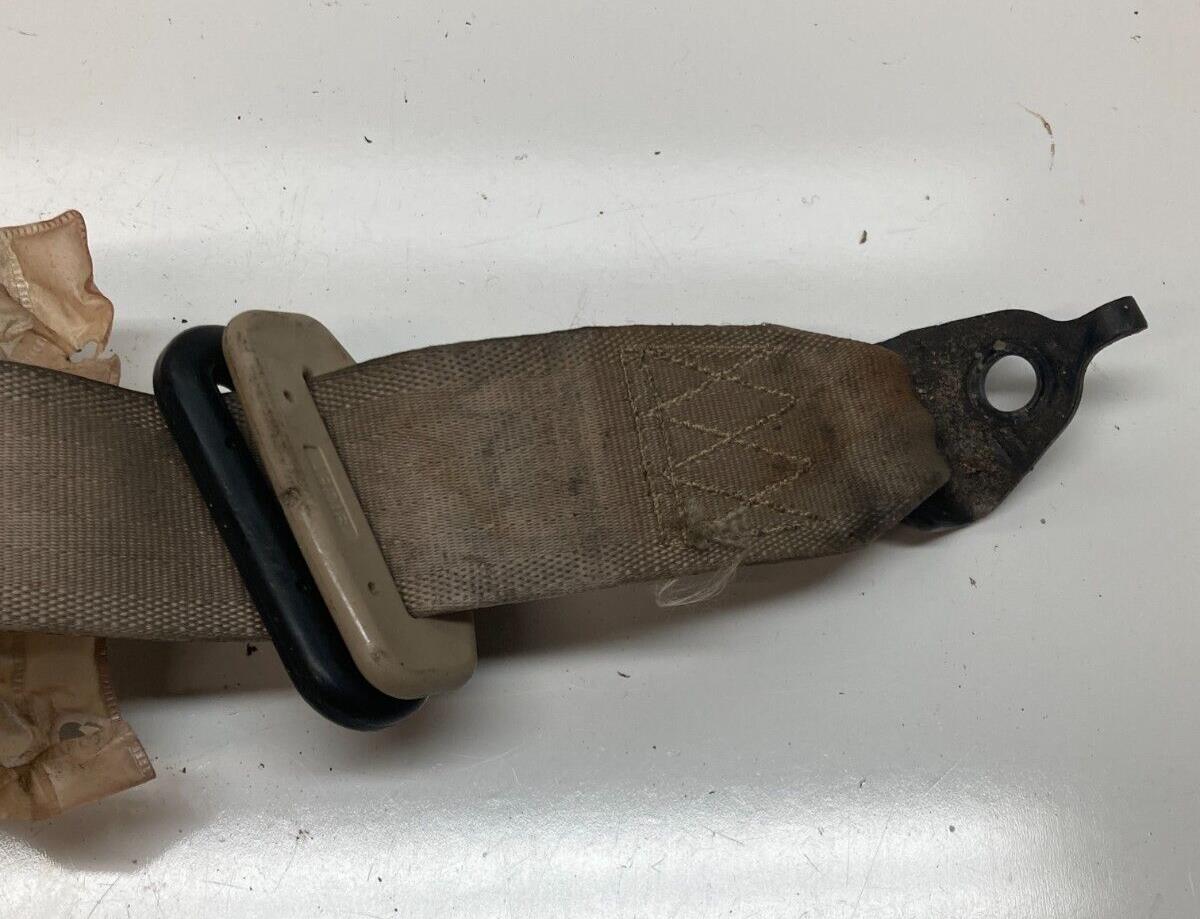94 - 01 Acura Integra Coupe Rear LH Driver Tan Seat Belt OEM
