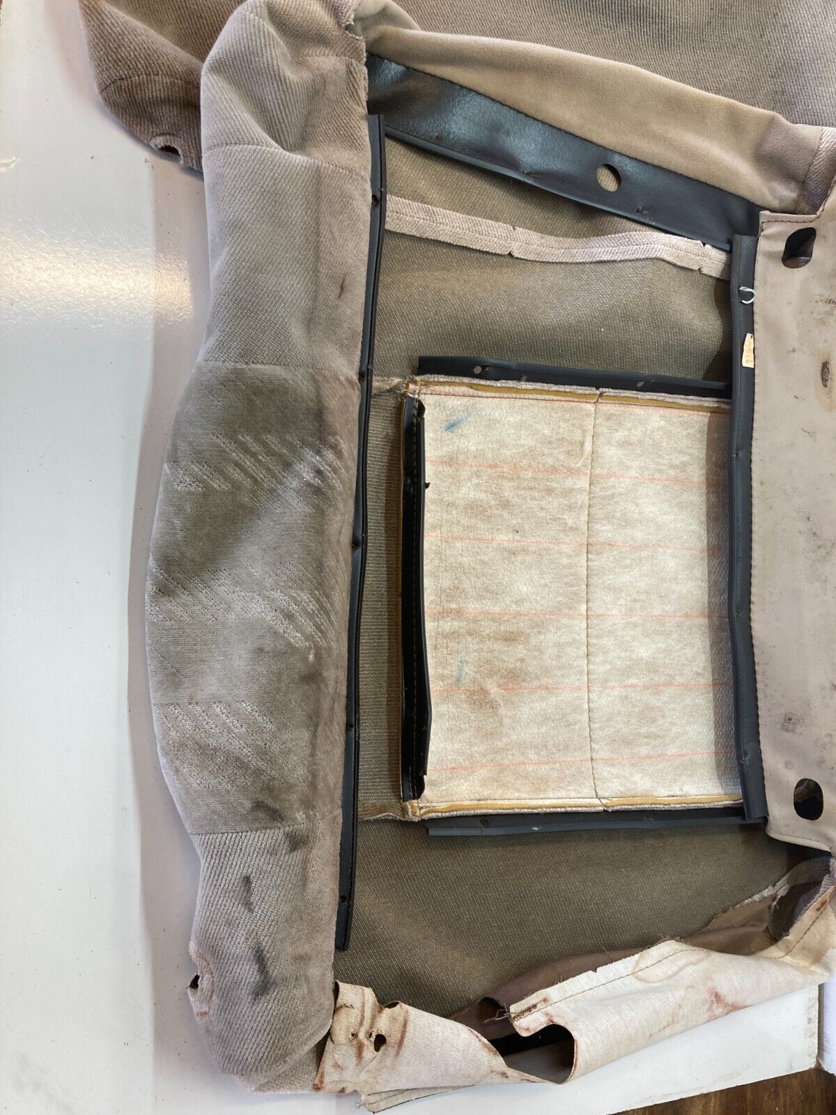 94 - 01 Acura Integra REAR Seat UPPER Cloth Skin SET LH RH TAN OEM