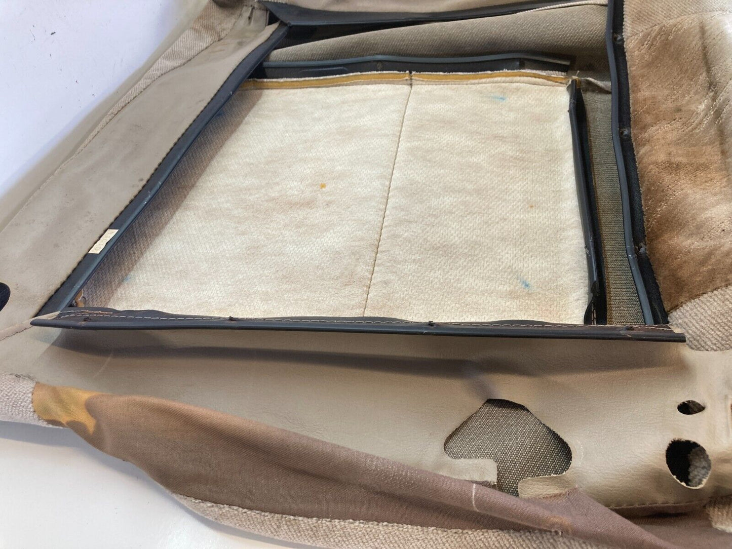 94 - 01 Acura Integra REAR Seat UPPER Cloth Skin SET LH RH TAN OEM