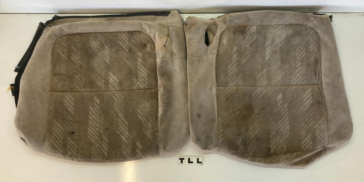 94 - 01 Acura Integra REAR Seat Lower Cloth Skin SET LH RH TAN OEM