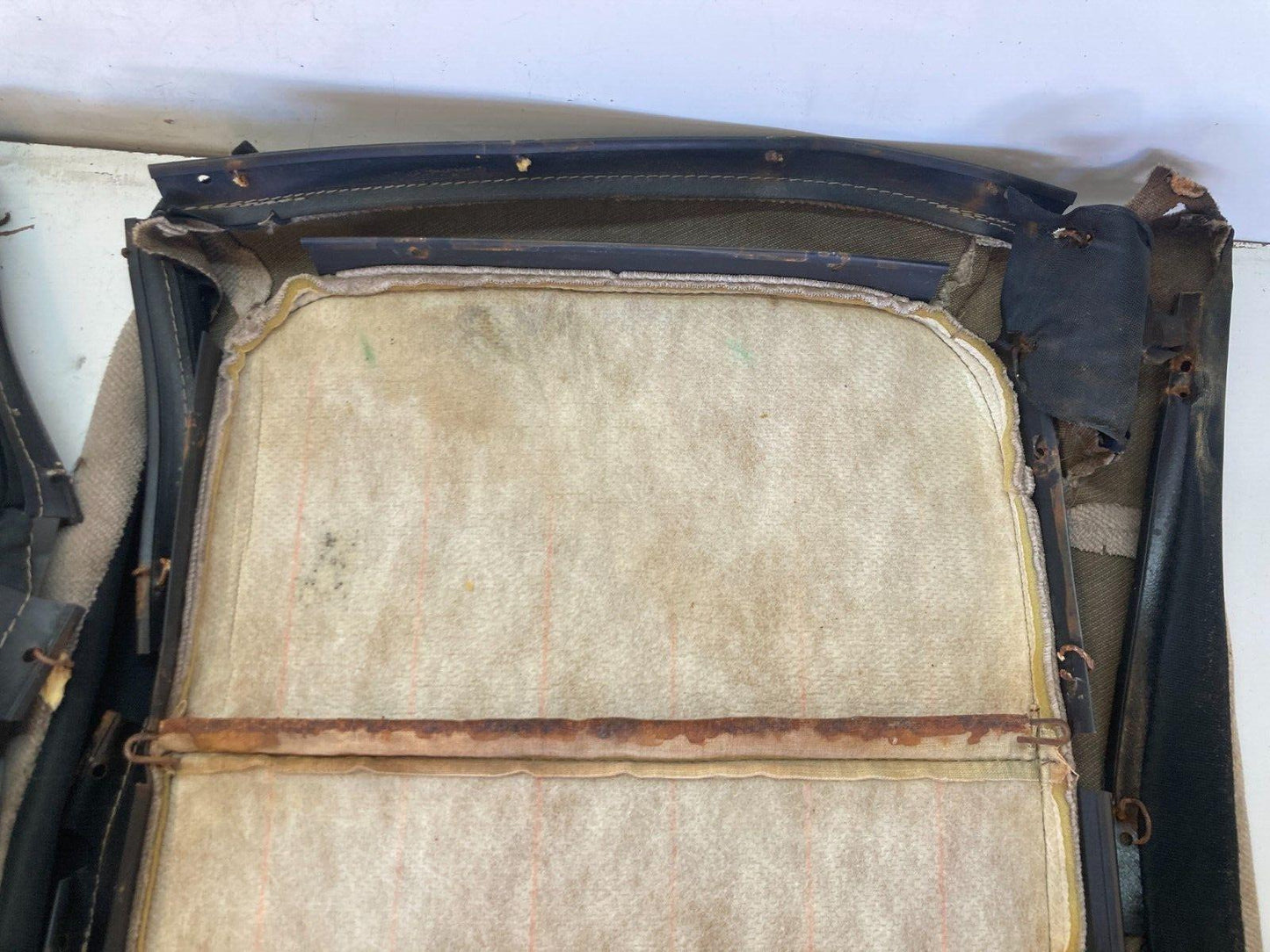 94 - 01 Acura Integra REAR Seat Lower Cloth Skin SET LH RH TAN OEM