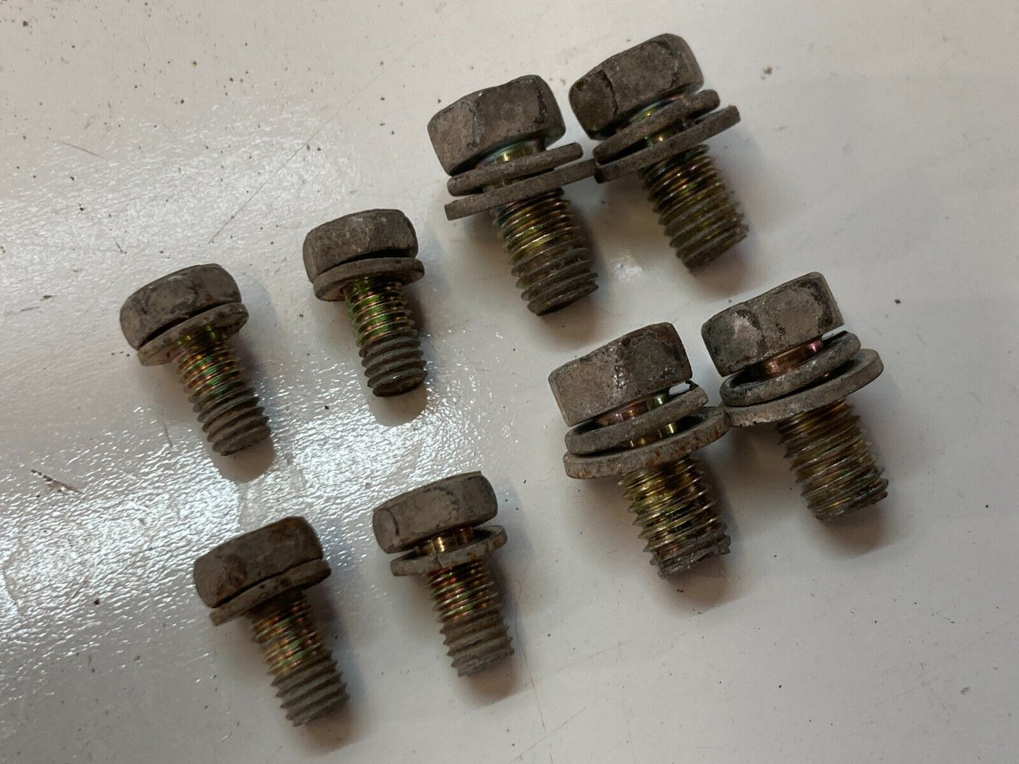 94 - 01 Acura Integra E Brake Rear ABS Bracket Hardware Lot OEM