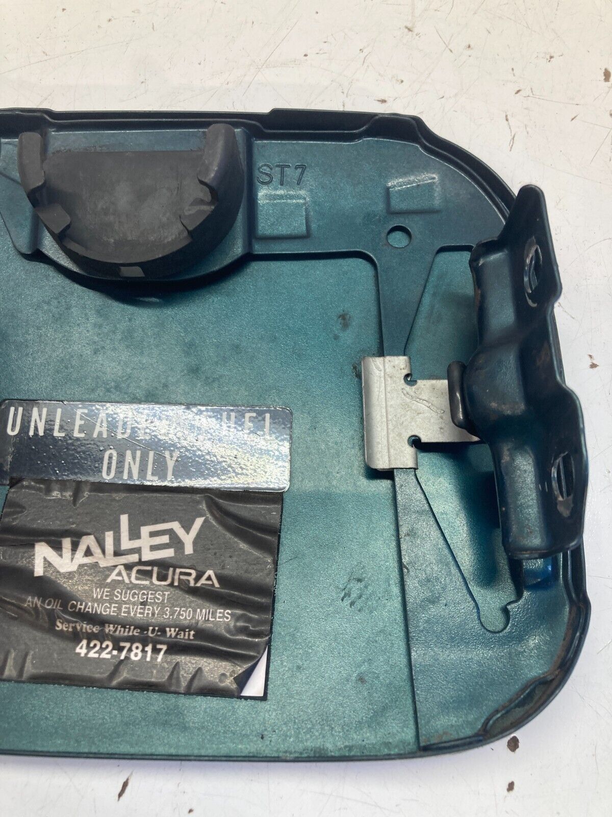 94-01 Acura Integra Sedan Gas Tank Fuel Filler Door Cover Green OEM CODE G-82P