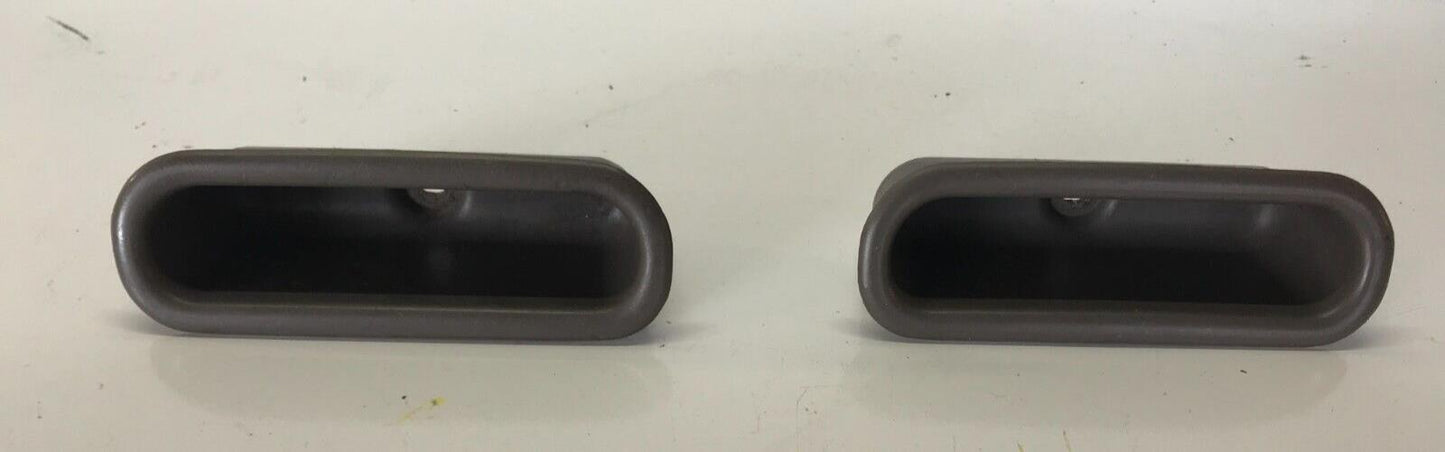 94-01 ACURA INTEGRA DOOR PULL HANDLE INSERT POCKETS POCKET CUP HOLDER tan OEM