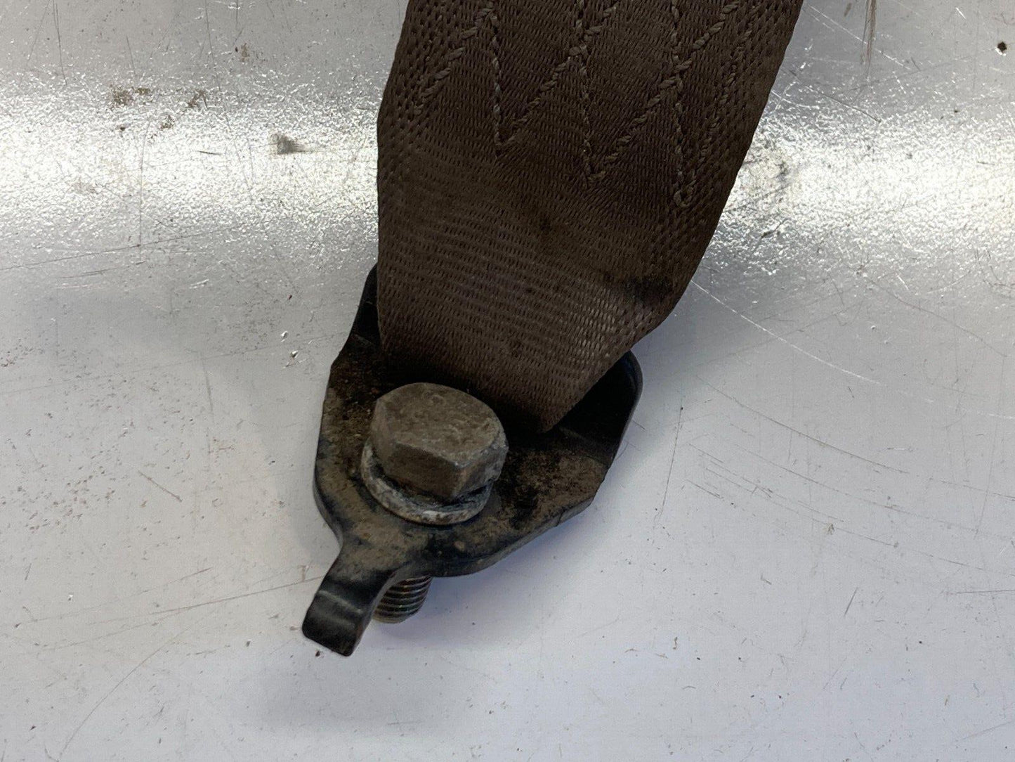 94-01 Acura Integra Coupe Rear RH Passenger Tan Seat Belt OEM