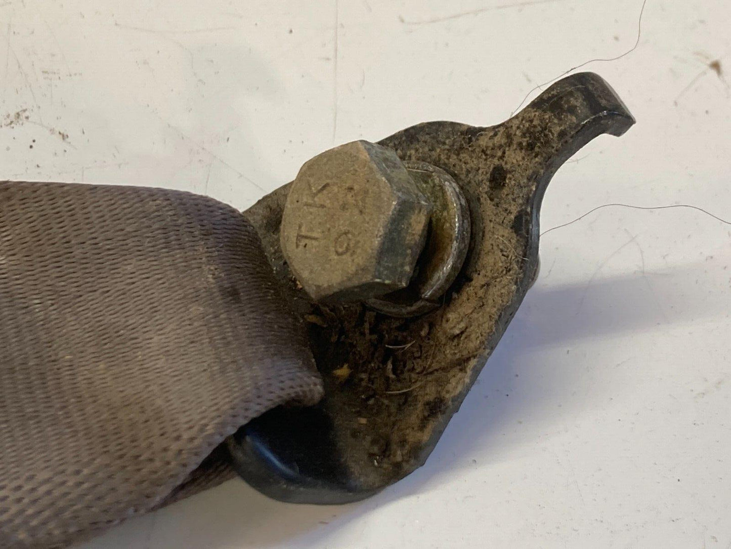 94-01 Acura Integra Coupe Rear LH Left Tan Seat Belt OEM