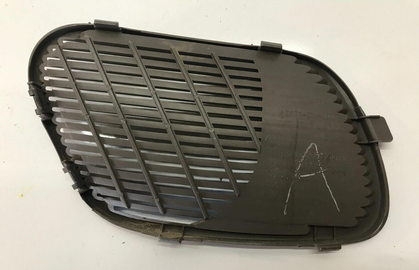 94-01 ACURA INTEGRA 2D REAR SPEAKER COVER TRIM PLASTIC LEFT & RIGHT TAN OEM