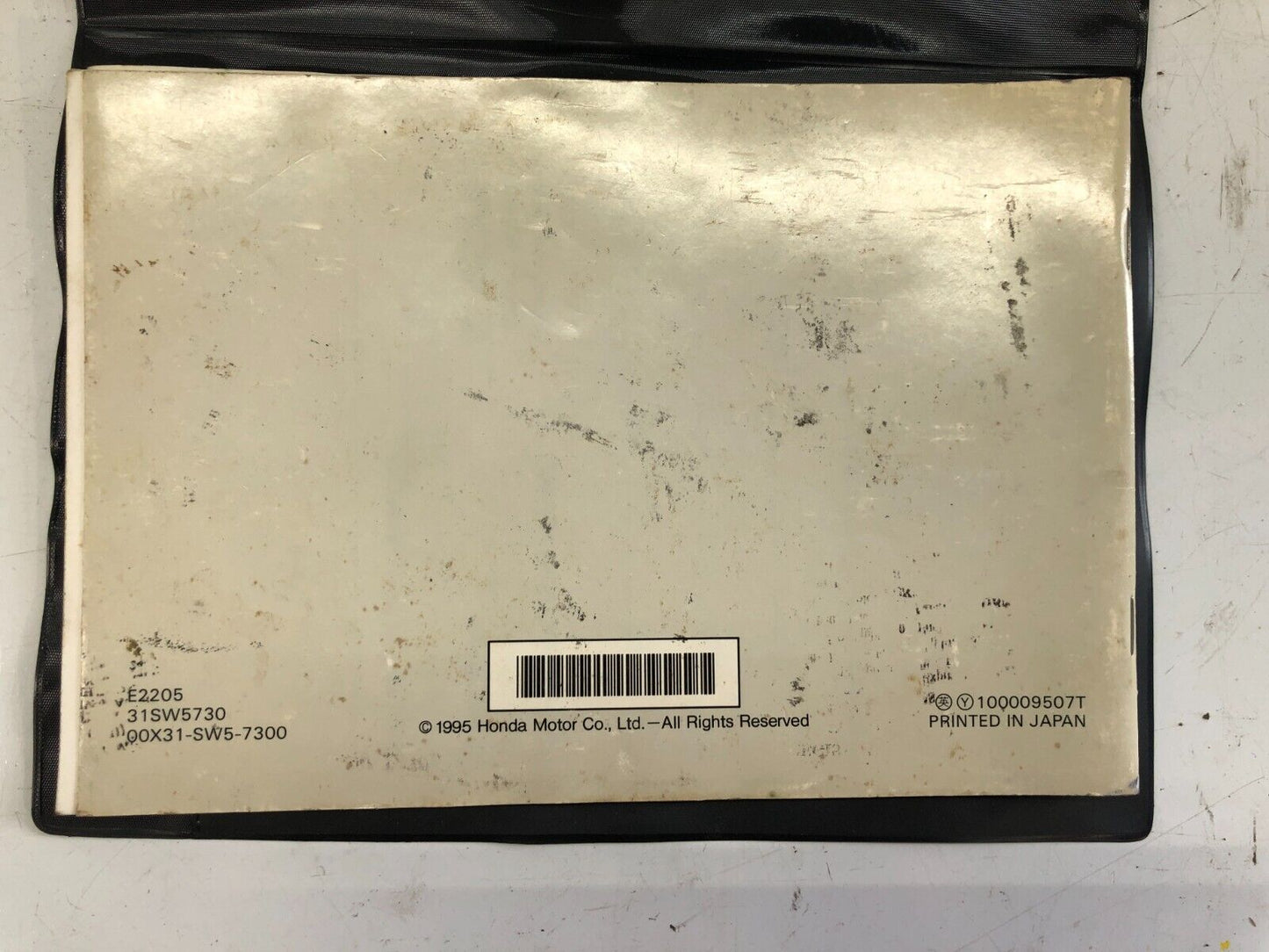 1996 ACURA INTEGRA LS 3 DOOR OWNERS MANUAL OEM