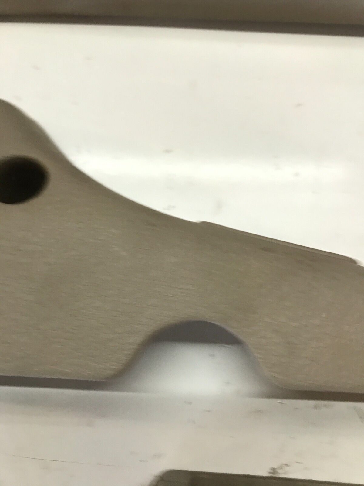 94-01 ACURA INTEGRA LH SIDE LOWER SEAT TRIM COVER PLASTIC DRIVER TAN OEM
