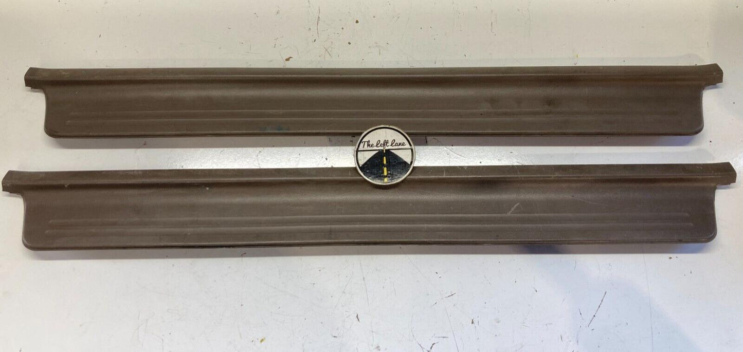 94-01 Acura Integra Lower Tan Door Sill Scuff Trim OEM