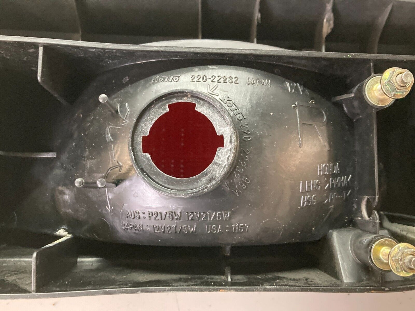 94-97 Acura Integra Hatchback Tail Light Passenger Side Right RH OEM Koto