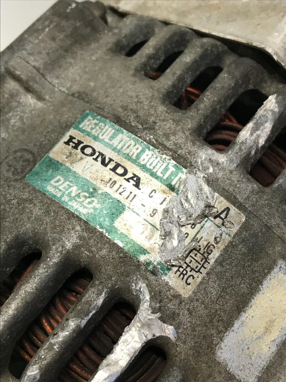 1994 - 01 Acura Integra B20 B18 Alternator OEM HONDA