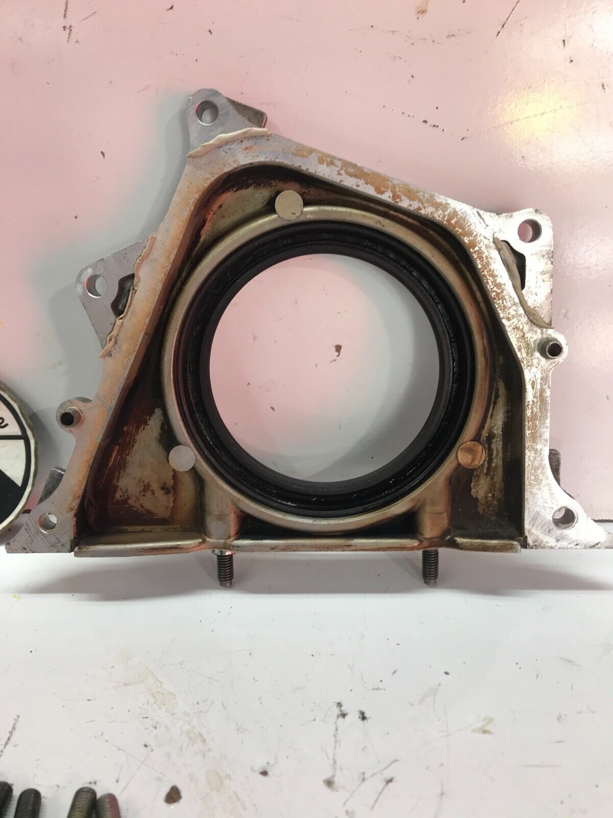 94 - 01 Acura Integra CRV B18 B20 Rear Main Seal Carrier