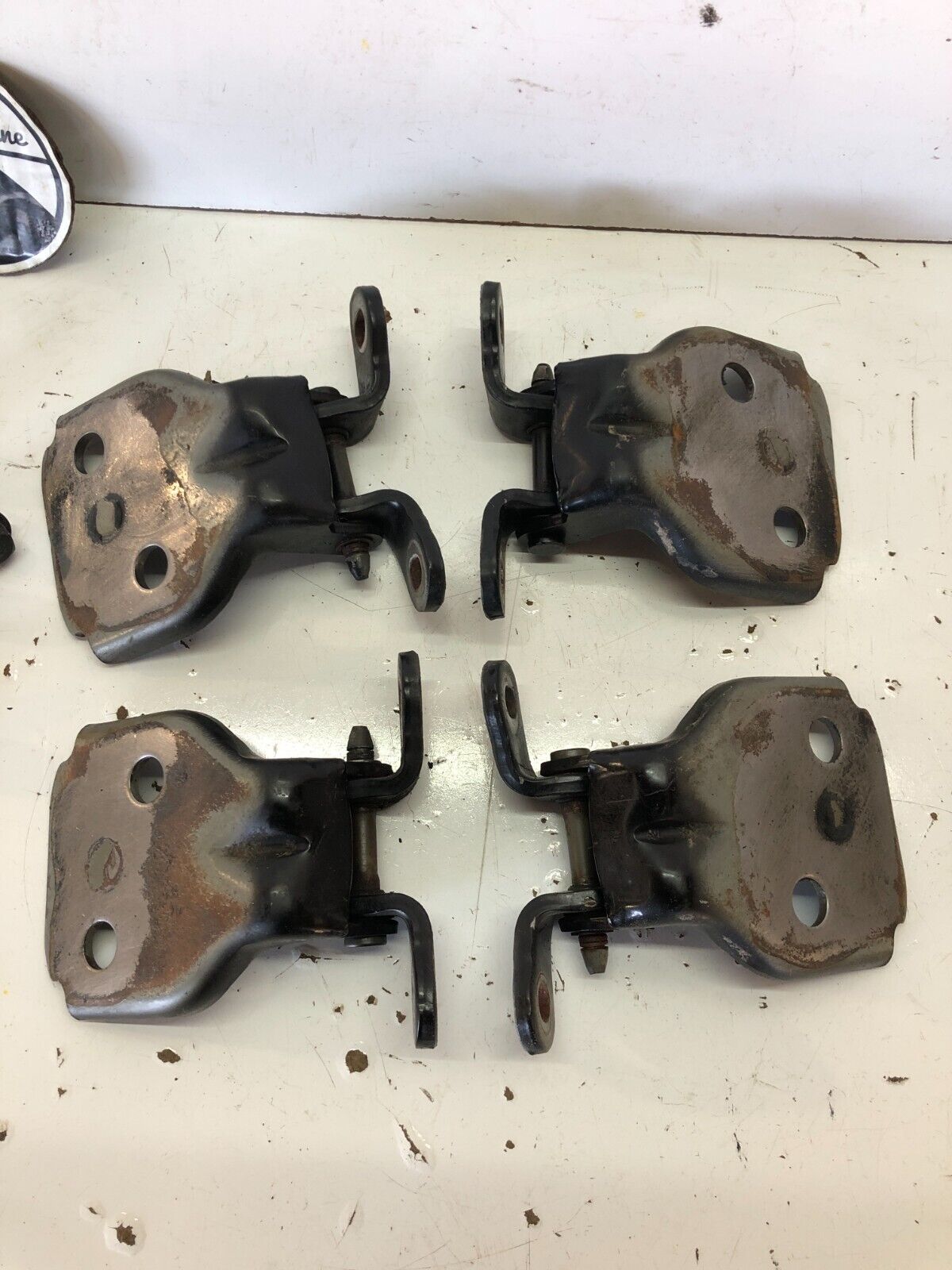 1994-2001 Acura Integra 2Dr Coupe Door Hinge Set LH RH OEM Front