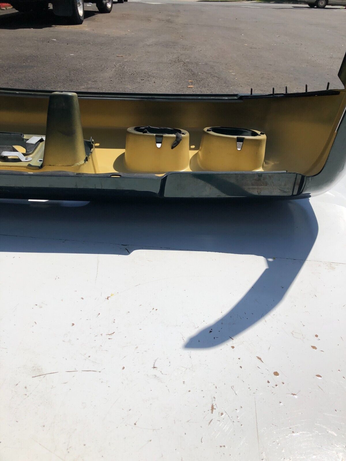 1991 - 96 C4 Corvette REAR Bumper Cover Facia Green OEM -- Pick up or Freight