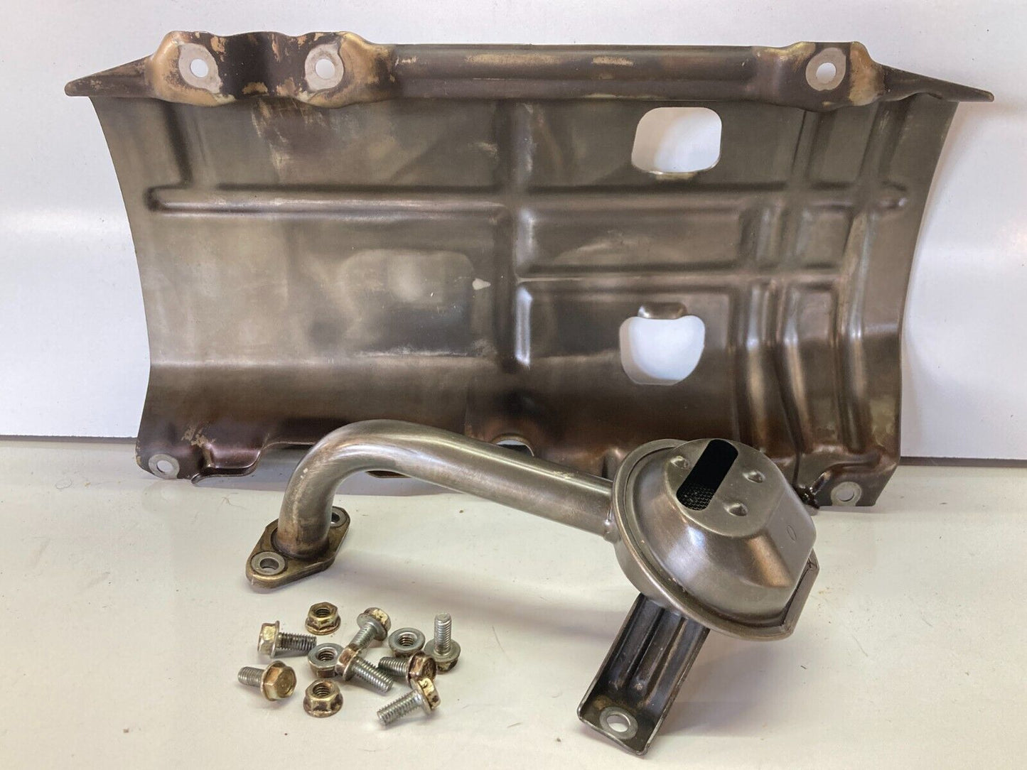 1994-2001 Acura Integra GSR Oil Baffle Plate & Pickup Tube B18C1 VTEC OEM