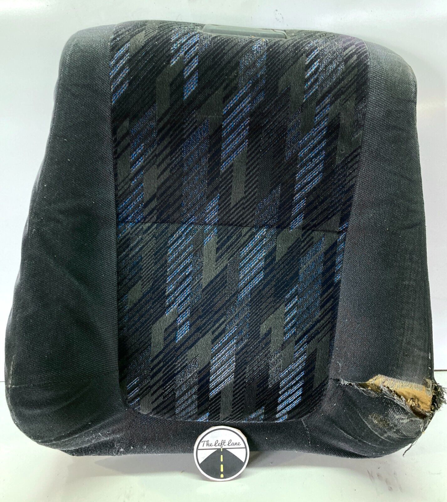 94-01 Acura Integra Front Left Driver Upper Seat Cushion Confetti Blue OEM