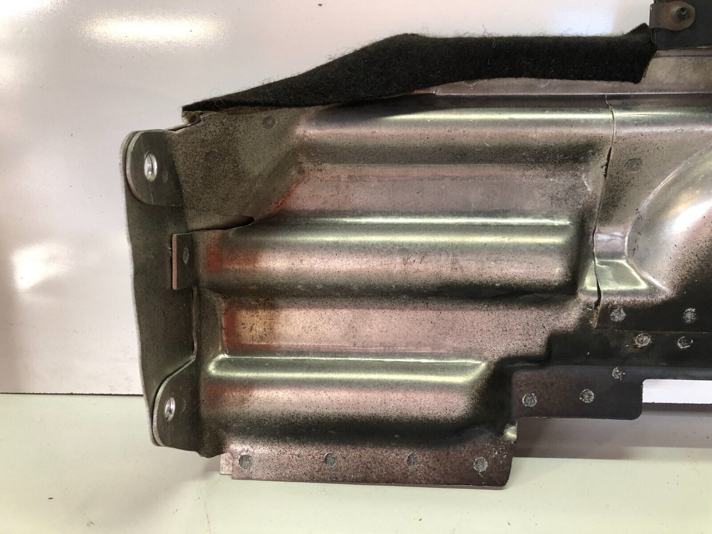 88-96 Corvette C4 Left Driver Under Dash Knee Bolster Metal OEM