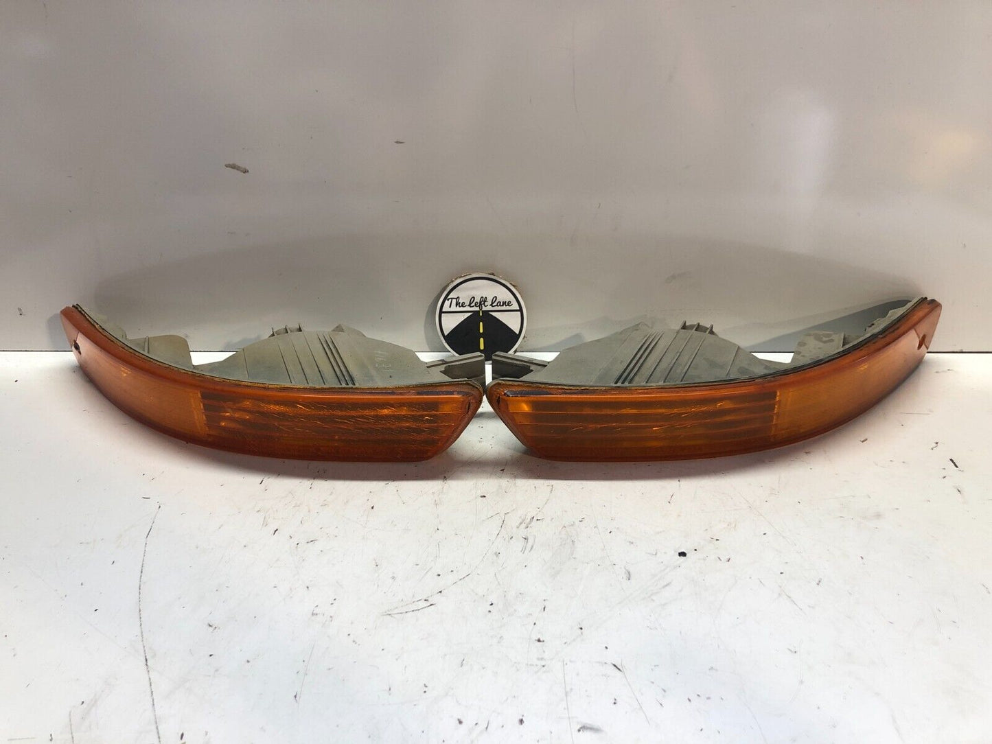 98 - 01 Acura Integra Coupe Front Lower Bumper Corner Lens Turn Signals LH RH