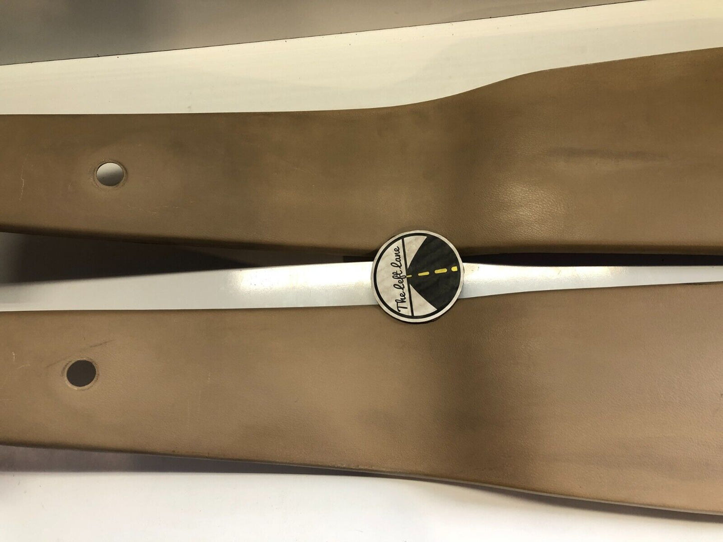 84-96 Jeep Cherokee XJ B Pillar Trim LH RH SET Panel Camel Tan OEM
