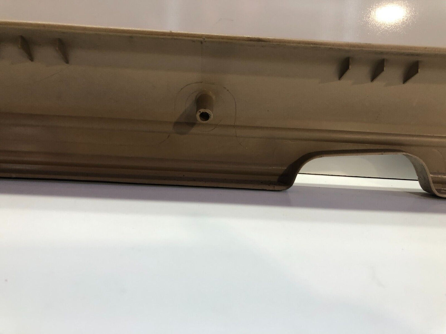 84-96 Jeep Cherokee XJ RH Door Sill Lower Trim Camel Tan Passenger Entry OEM