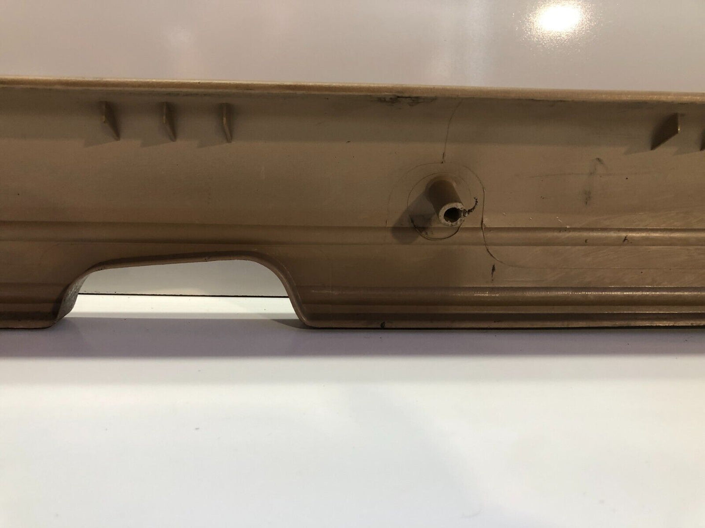 84-96 Jeep Cherokee XJ RH Door Sill Lower Trim Camel Tan Passenger Entry OEM
