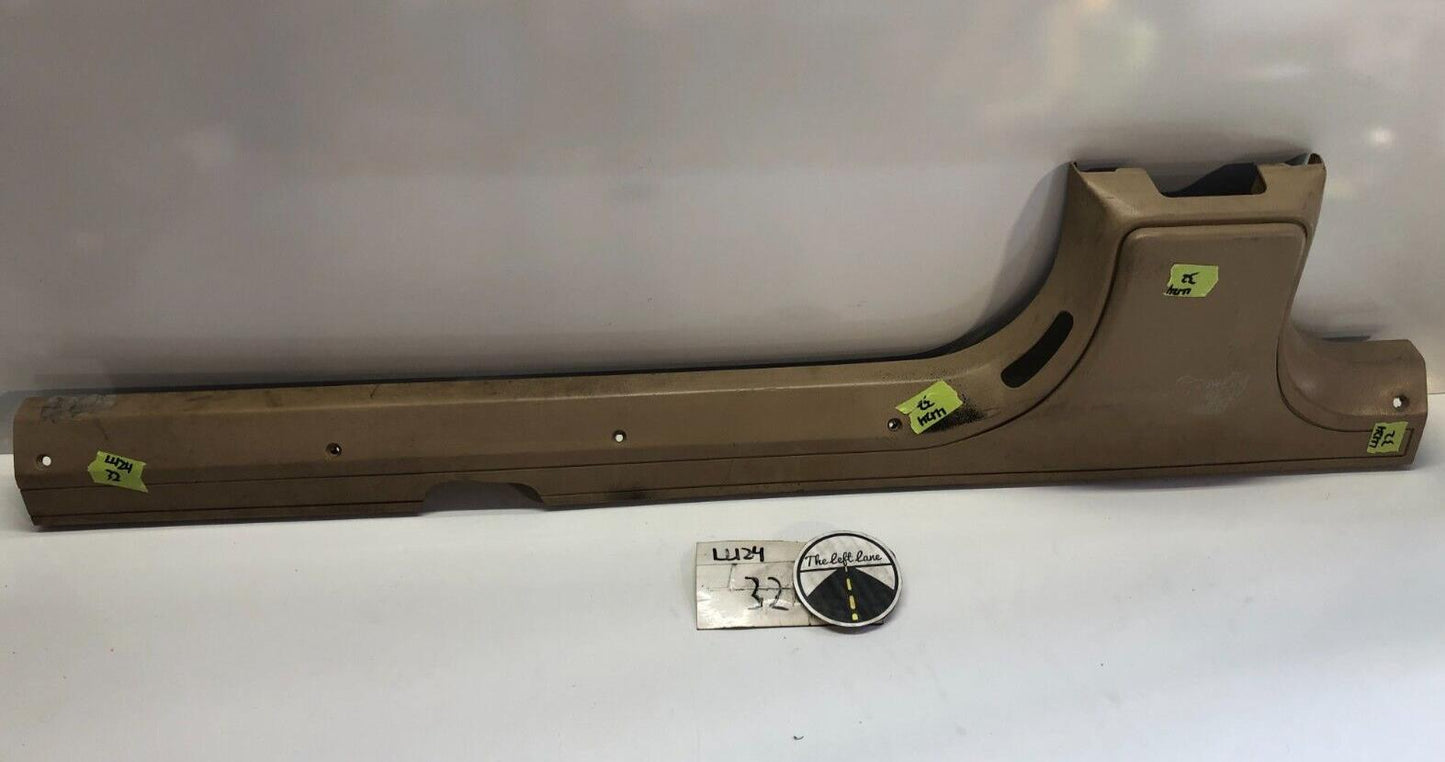 84-96 Jeep Cherokee XJ RH Door Sill Lower Trim Camel Tan Passenger Entry OEM
